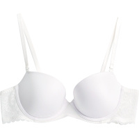 安莉芳棉质少女围舒适无钢圈文胸小波点印花可插片妈咪内衣EB1758