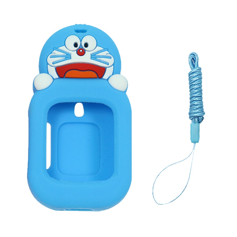 华为儿童手表3配件吊坠猫蓝色+手表3高清贴膜