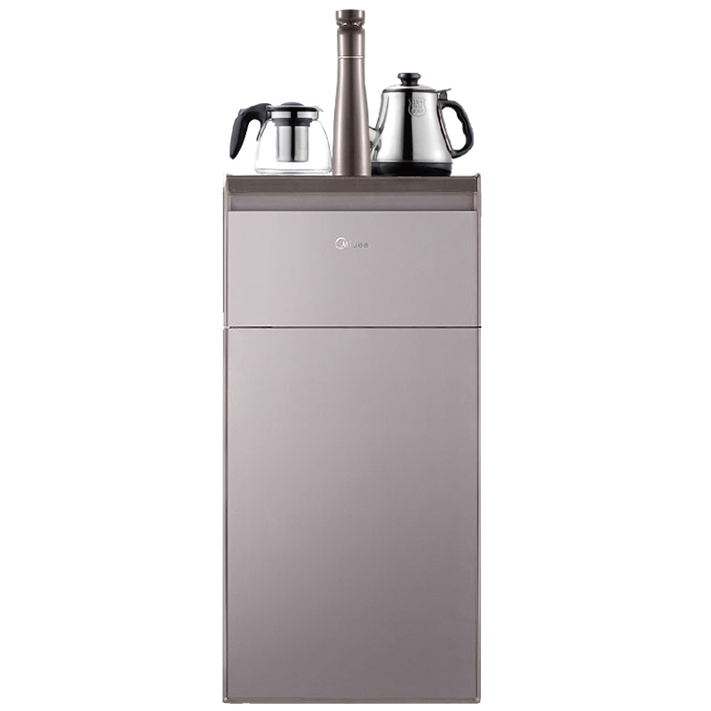 美的（Midea）立式下置式冰热型饮水机YD1626S-X茶吧机高端智能家用自动上水茶饮机下置水桶冷热型饮水机柜式茶艺机