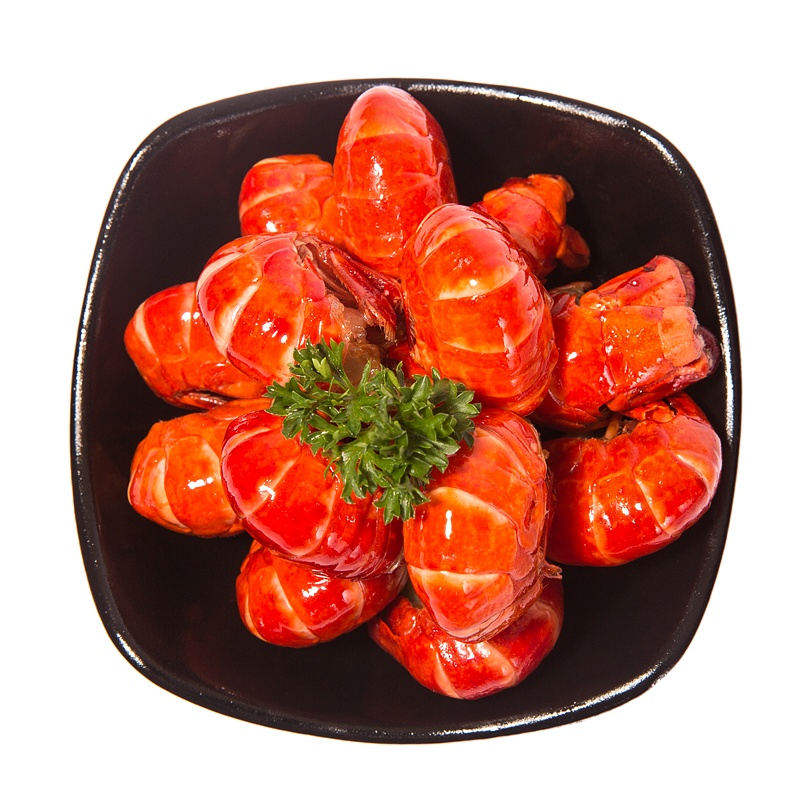 正宗盱眙红胖胖小龙虾尾 特级香辣味 100G*8盒