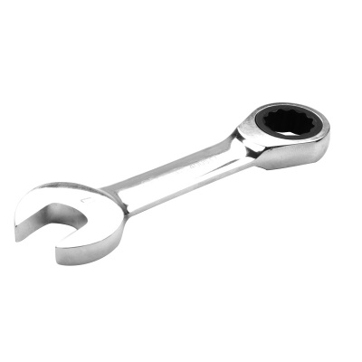 长鹿 短柄镜面两用棘轮扳手 13mm