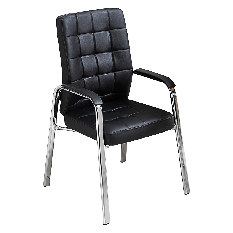 鑫金虎 电脑椅家用办公椅网布弓形椅会议椅麻将椅职员椅简约组装椅子多色可选透气舒适