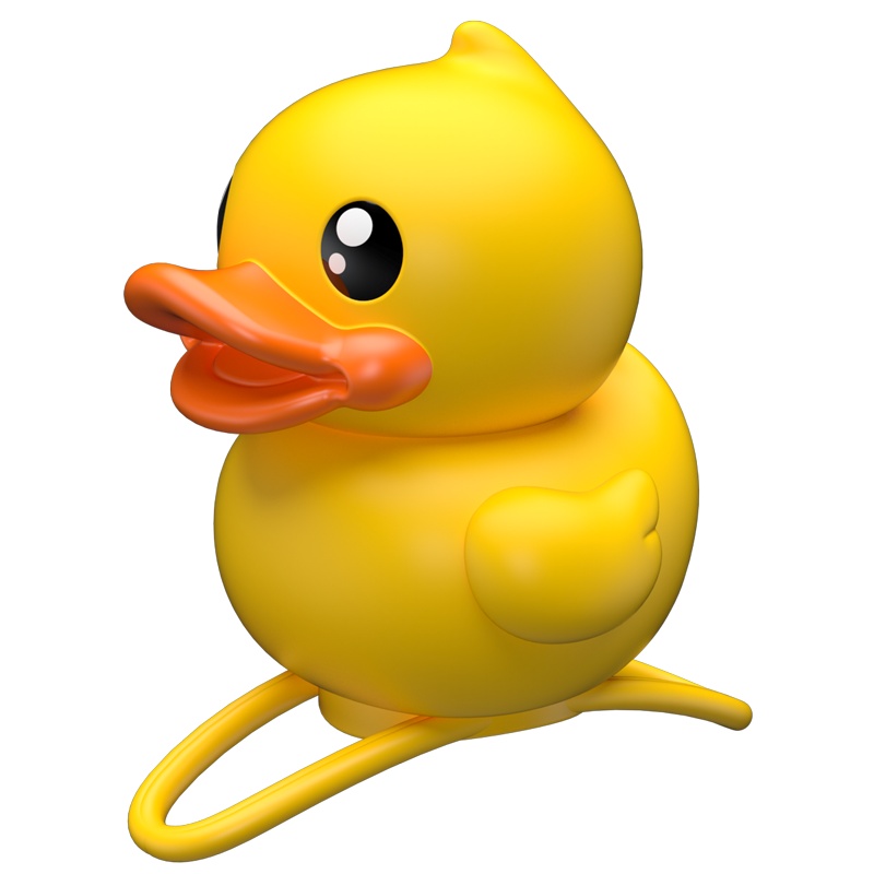 乐的小黄鸭车铃B.Duck授权学步车滑板车滑步自行车铃铛破风鸭配件