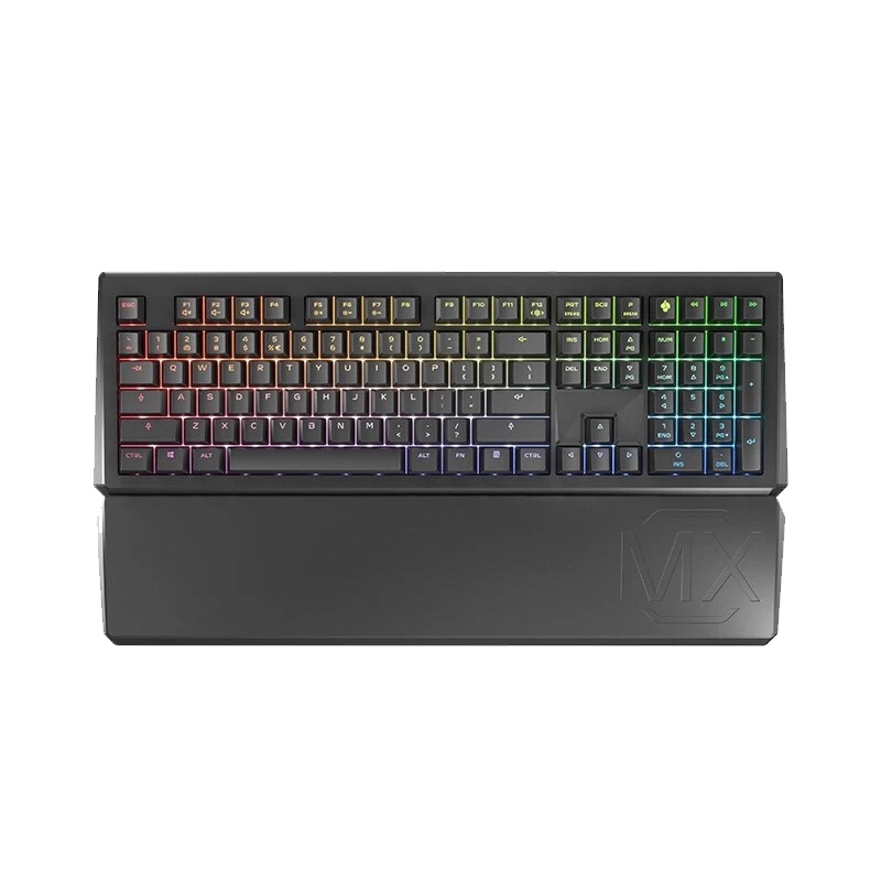 樱桃（CHERRY）旗舰店 MX BOARD 1.0 全尺寸白色背光游戏机械键盘 绝地求生 吃鸡键盘 黑色 红轴