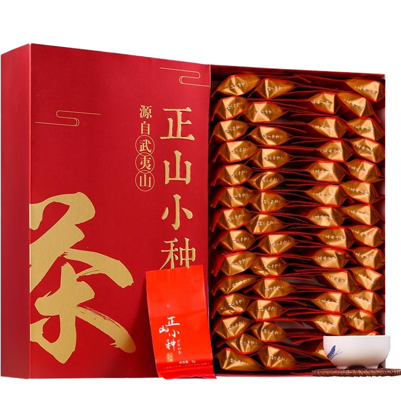 萃姿尔(TRESOR)正山小种红茶茶叶 泡袋单独包装 150克礼盒装
