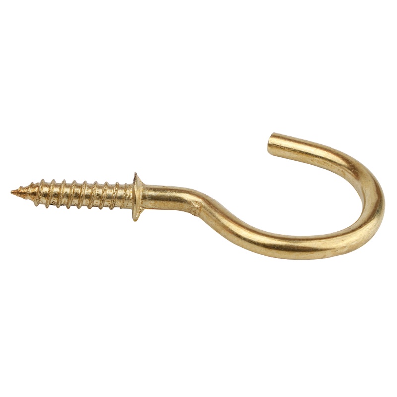 海斯迪克 gnjz-1419 羊眼螺丝 手拧挂钩自攻螺丝自攻钉问号挂钩眼圈吊环