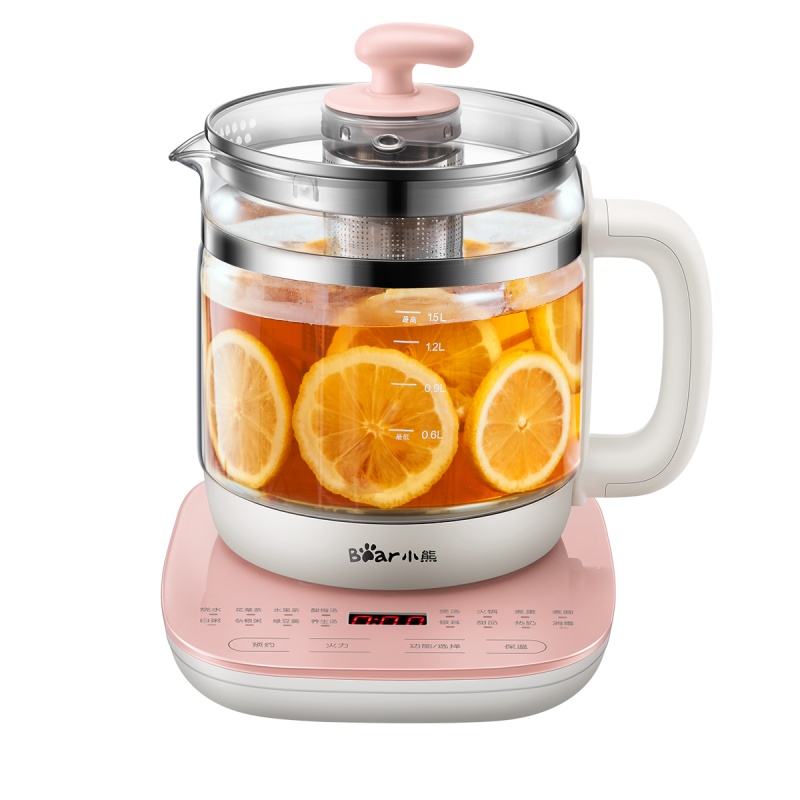 小熊（bear）养生壶 YSH-C15F1 粉色 滤网