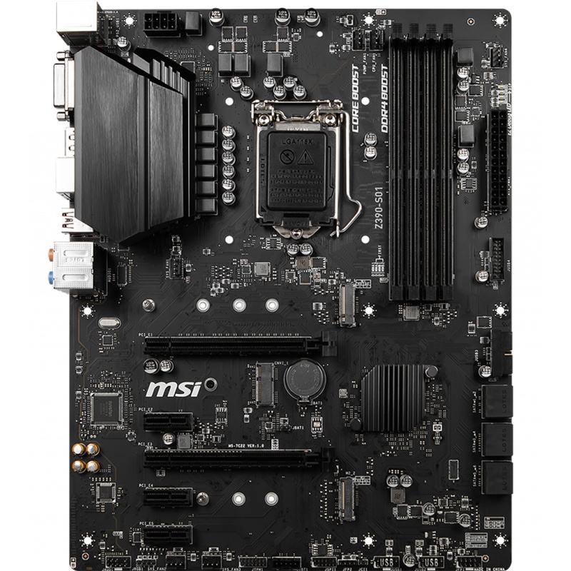 微星MSI Z390 S01主板+ i5 9600KF处理器 板U套装