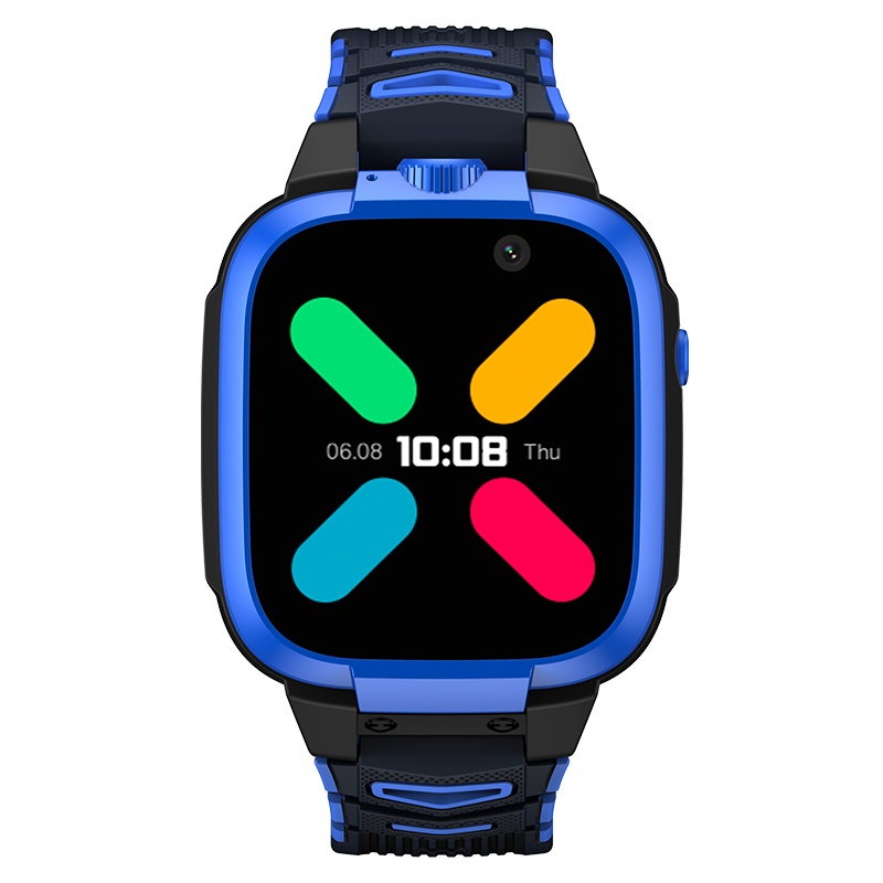 小寻AI学习手表X3蓝色 移动联通电信全网通4G前后双摄视频通话GPS定位防水男女童中小学生通用AI互动学习拍照识字识物