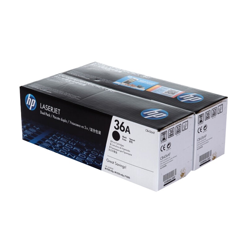 惠普 CB436AF 双包硒鼓 36A套装(适用M1120 M1522nf P1505 P150