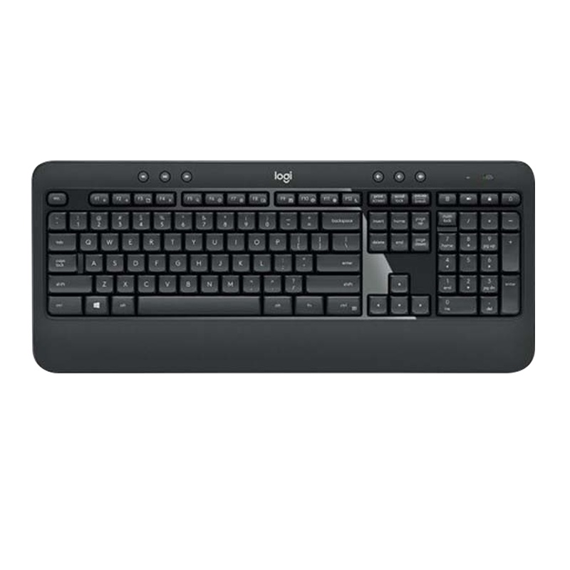 罗技MK540 键鼠套装 无线键鼠套装 办公键鼠套装 全尺寸 带无线2.4G接收器黑色