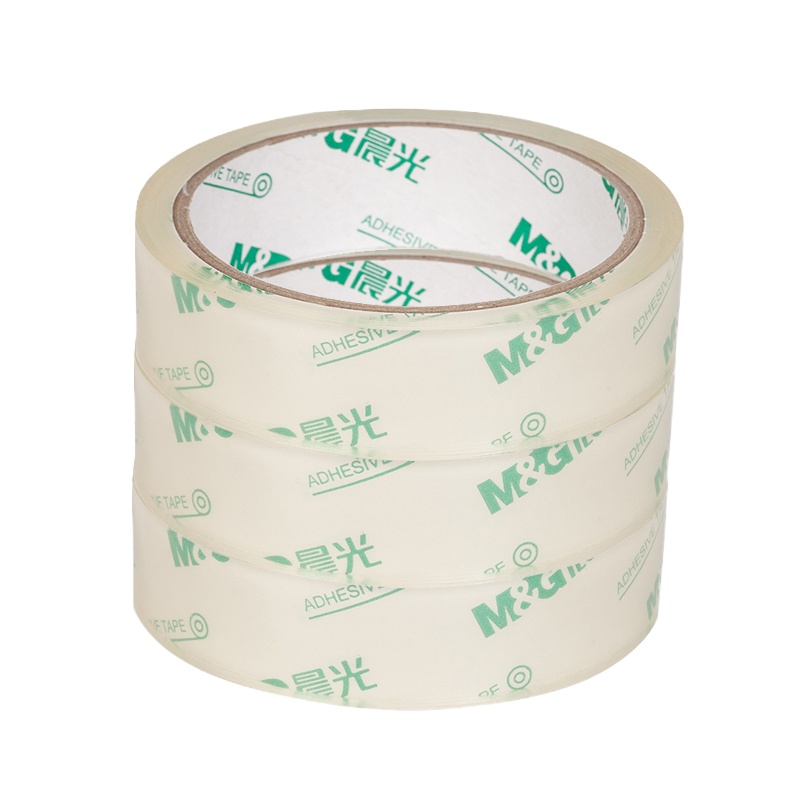 晨光(M&G)AJD99554 高透封箱胶带12卷装 24mm*40y透明胶带 封箱胶带胶布胶纸 封箱器胶带 打包胶带