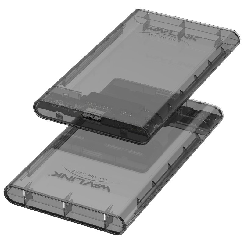 睿因(wavlink)WL-ST239移动硬盘盒2.5英寸USB3.0 SATA串口笔记本电脑外置固态机械ssd硬盘盒子