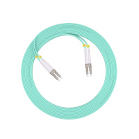 千天(QANTOP)光纤跳线 电信级光纤熔接收发器尾纤 光端机适用 LC-LC多模双芯OM3- QT-GXTX283