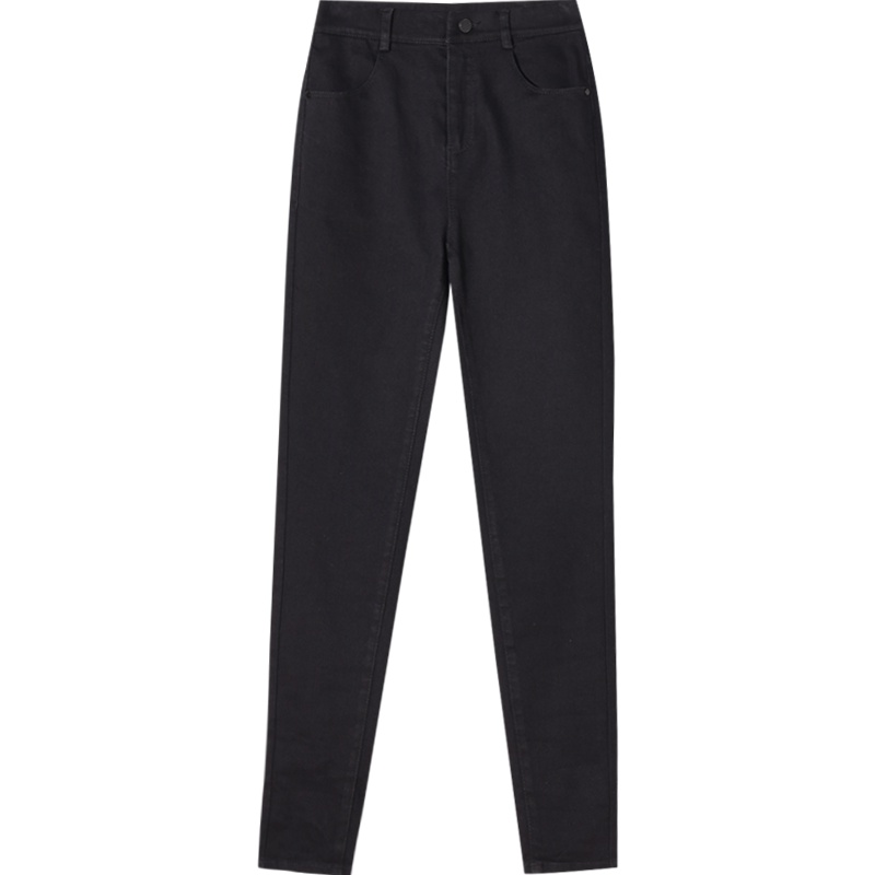 娅丽达女裤打底裤女外穿春秋2019新款裤子修身显瘦弹力小脚魔术裤I3113