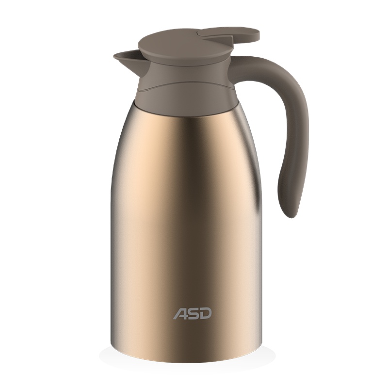 爱仕达ASD 保温壶2.0L 304不锈钢真空保温瓶大容量家用热水壶暖瓶RWS20PHJ