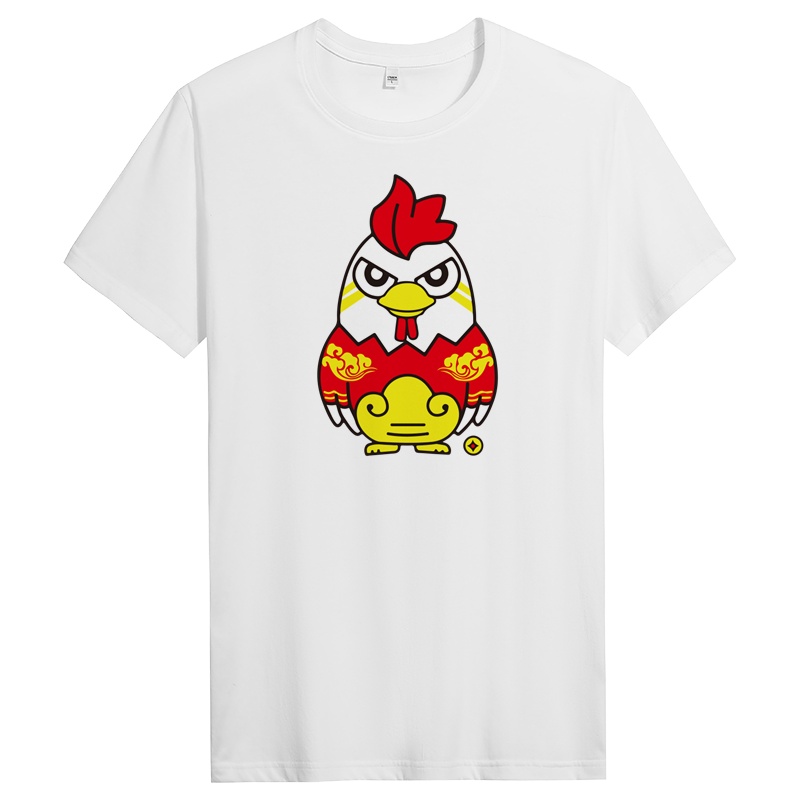 纯棉短袖t恤男潮流夏季体恤圆领男士半袖宽松男生修身 DT10138