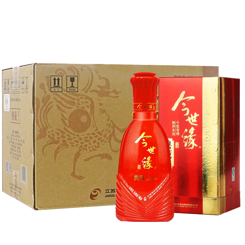 今世缘 典藏5年 42度 500ml*6 整箱 白酒