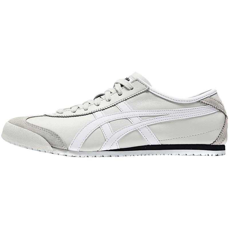 【自营】鬼塚虎Onitsuka Tiger男鞋MEXICO 66休闲鞋D2J4L-0297 奶白+白色