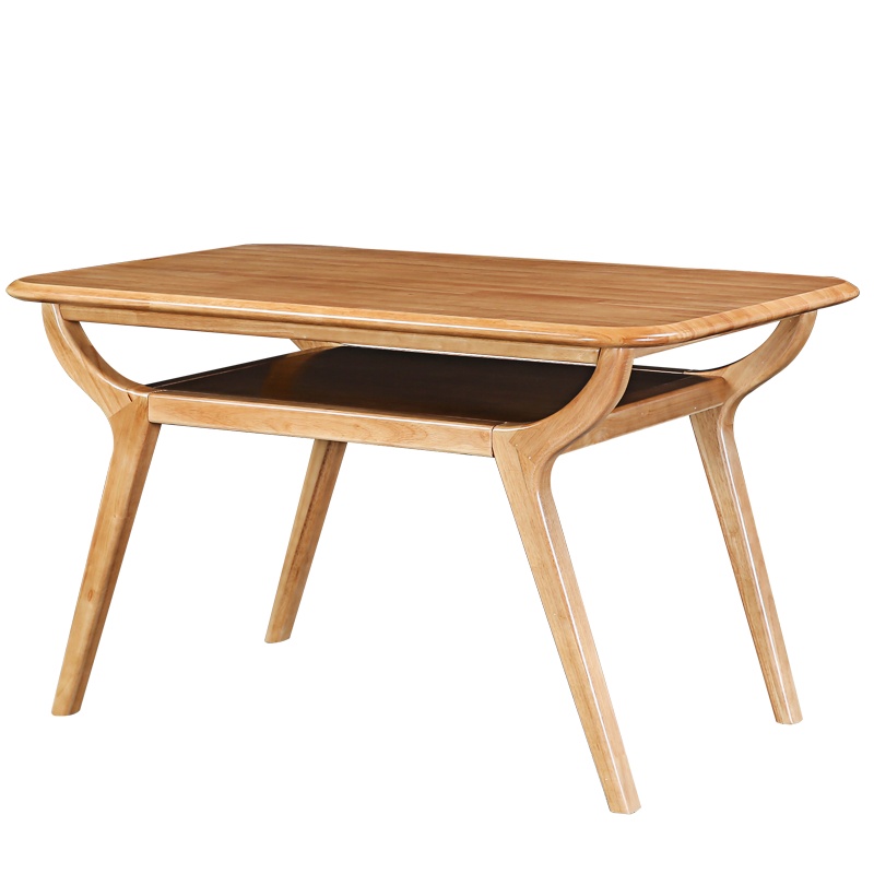 HiBoss新中式风格家具 实木家具简约餐台餐桌