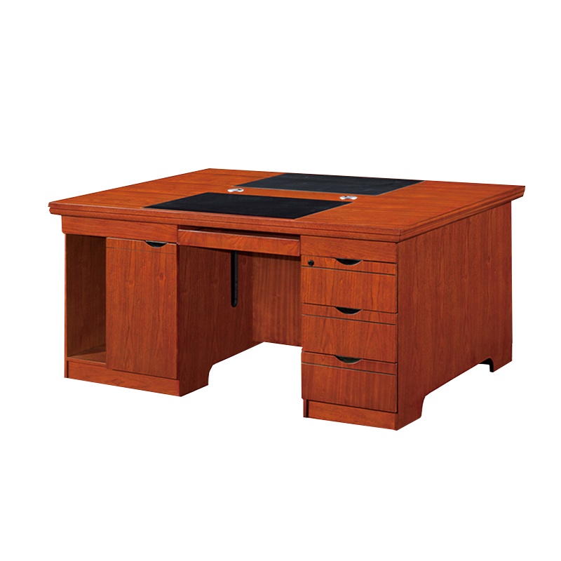 鑫金虎 中式老板桌办公家具简约现代大班台1.4米主管桌经理桌老板办公桌椅