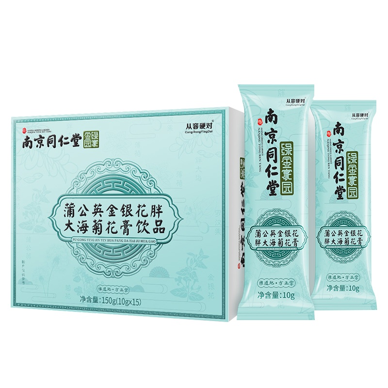 金银花膏蒲公英膏胖大海膏菊花饮品 150克