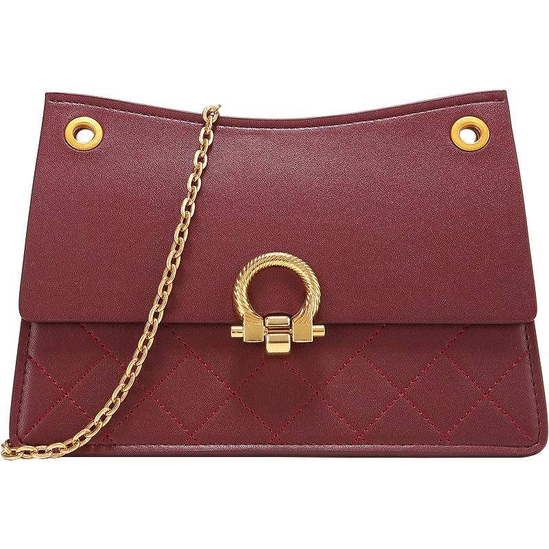 TOUOTOU洋气百搭迷你链条包简约斜挎包