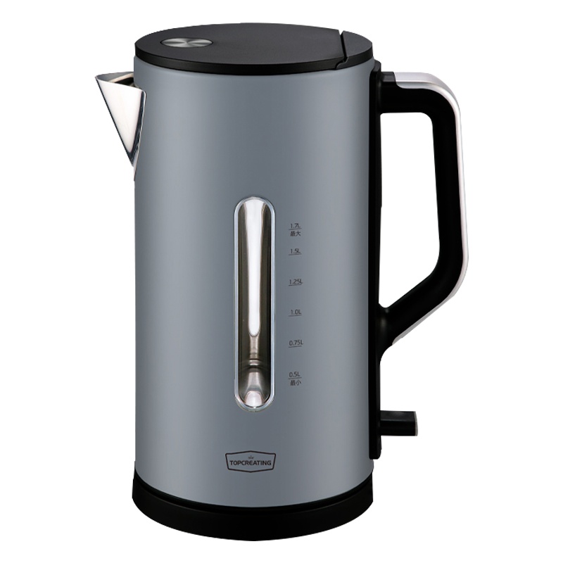 拓璞创造(TOPCREATING)电水壶DK551 304不锈钢 进口温控器 NTC感应 防干烧 1.7 升容量 电水壶