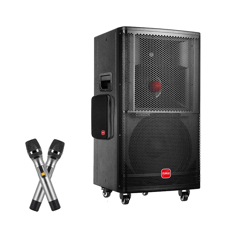 万利达(Malata)M+9872飞天 专业级广场舞音响 会议音响 蓝牙大功率音箱 户外音响 标配无线麦克风扩音器