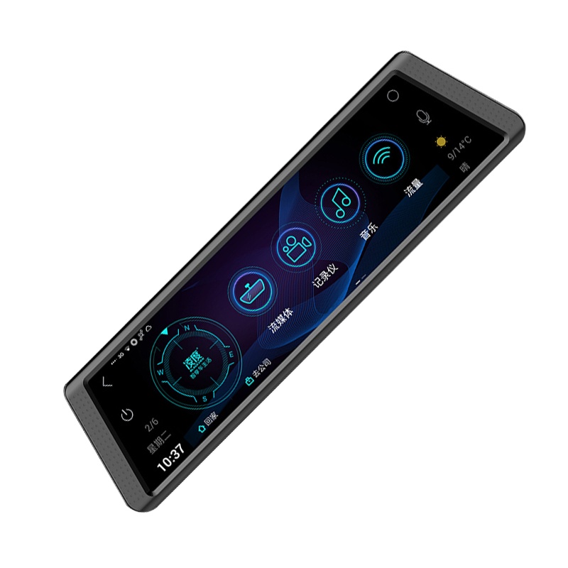 第1现场A918 强光流媒体智能行车记录仪10英寸智能语音声控蓝牙通话远程监控前后双录倒车影像导航仪云电子狗一体机