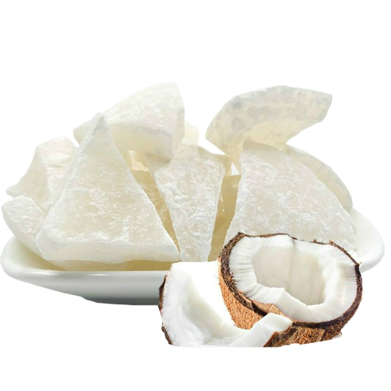 椰角块香脆椰子片白椰子肉干椰子糖整包 150克易拉罐烤椰子片