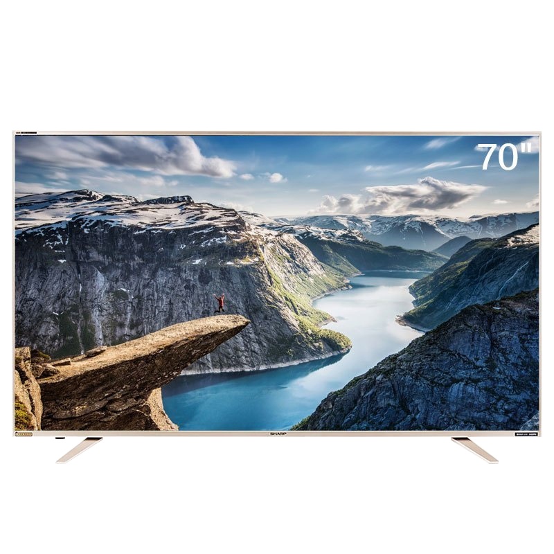 夏普(SHARP)70Z4AA 70英寸4K超高清HDR智能网络WIFI平板液晶电视
