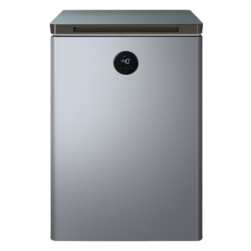 美的(Midea)100升 冷藏冷冻转换冰柜 家用囤货小冷柜 一级能效 母婴母乳小冰箱 BD/BC-100KEMS