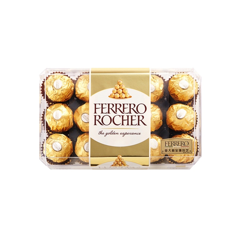 费列罗榛果威化巧克力375g(30粒/盒)元旦新年春节年货送礼