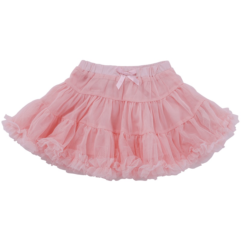 商场同款小红豆童装女童裙子夏季韩版洋气拼接蛋糕纱裙蓬蓬裙短裙