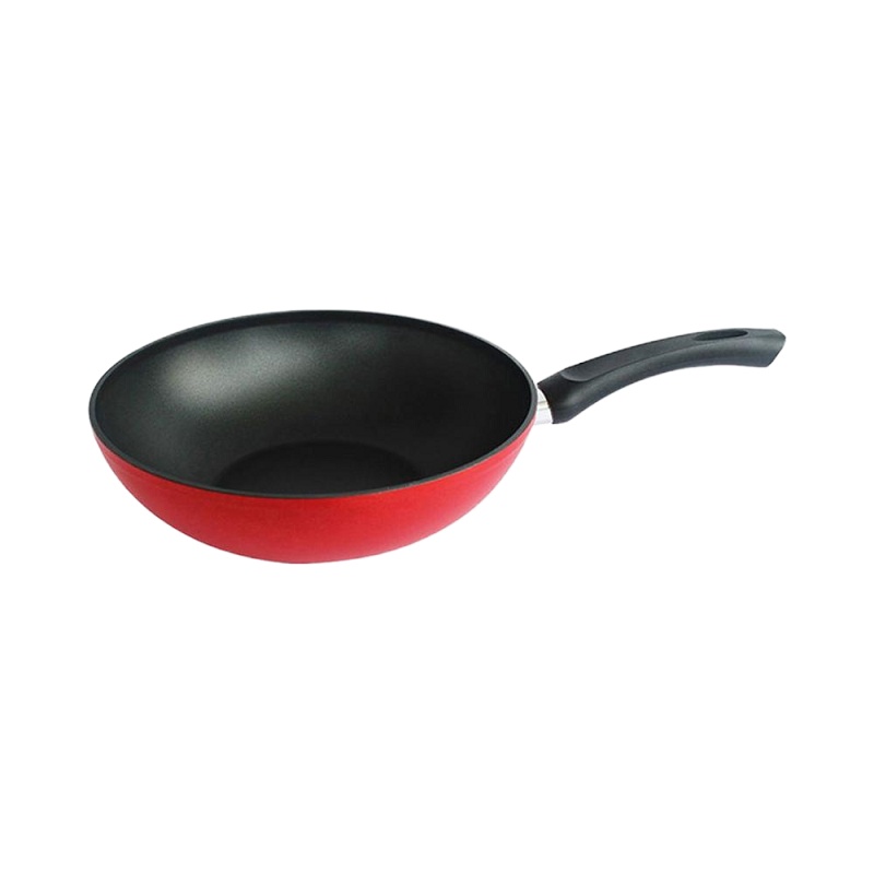 菲仕乐(Fissler)红色艾克28cm深型煎炒锅156204281000(锅身）/EM1750002820-1(锅盖）
