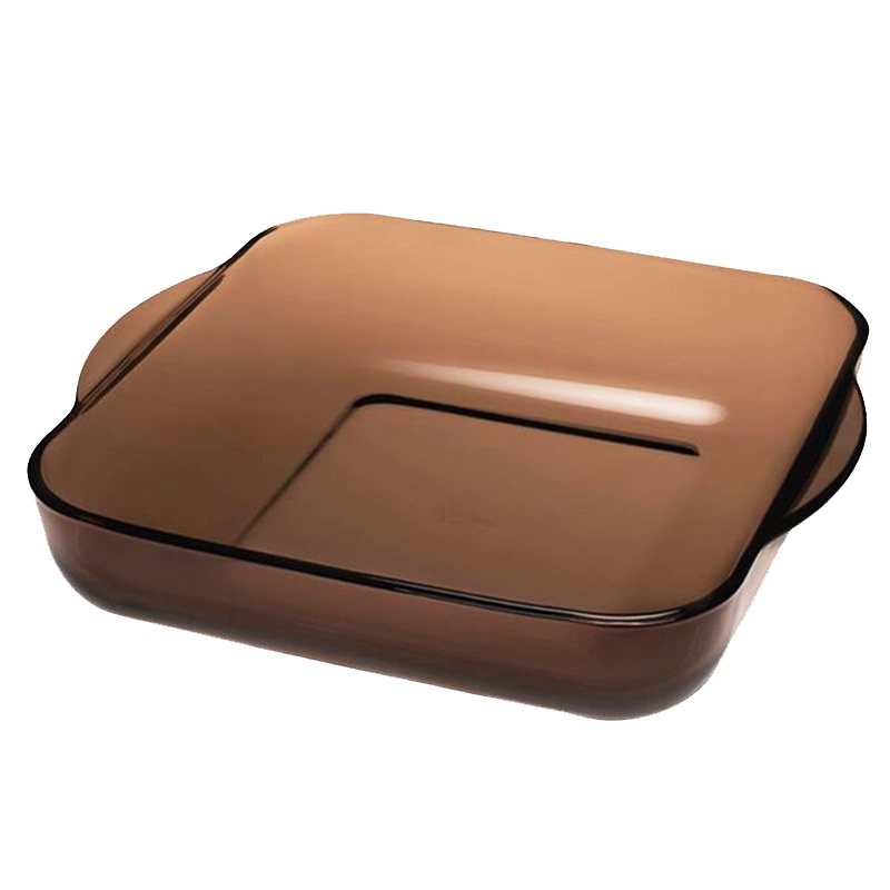 帕莎(Pasabahce) 欧洲进口 耐热玻璃烤盘微波炉 家用烤箱芝士饭烤碗水果沙拉盘子 烤盘2L