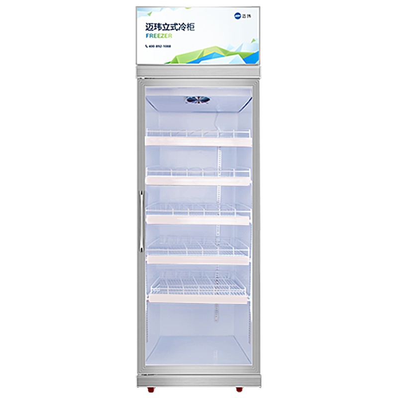 迈玮MW 商用风冷展示柜 400升 冷藏立式商用冰柜 冰箱啤酒水果蔬菜保鲜柜饮料柜风冷无霜单门展示柜