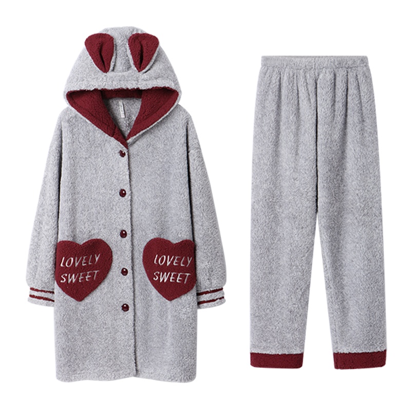 双色阳离子长袖女套装