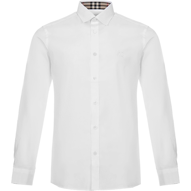 BURBERRY 博柏利 男士棉质马术骑士绣标衬衫 80245231