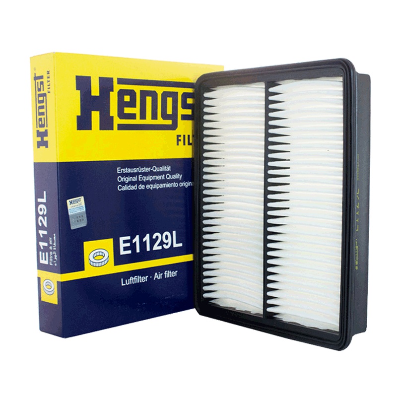 汉格斯特(hengst)空气滤清器E1129L适用于智跑索纳塔八索兰托ix35进口胜达K5