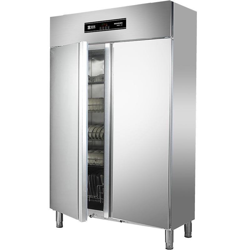 圣托(Shentop)热风循环消毒柜 商用双开门立式 酒店饭店厨房 不锈钢高温消毒碗柜 RTD1000-B5