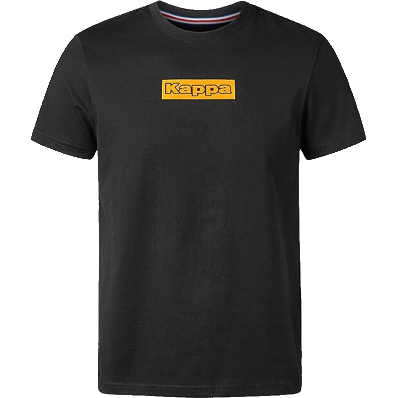 卡帕（Kappa）运动男款字母印花透气运动休闲棉短袖T恤K0912TD04