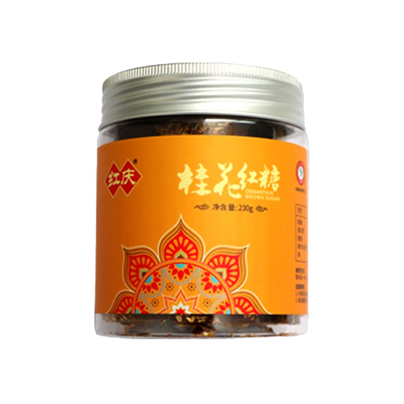 一座保山 云南纯手工甘蔗桂花红糖宫寒调理230g 桂花红糖230g