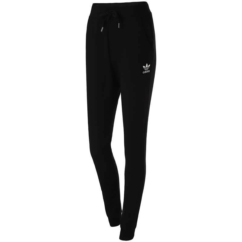 adidas阿迪达斯三叶草女子运动长裤针织休闲运动服 CY7366 30 CY7366黑色
