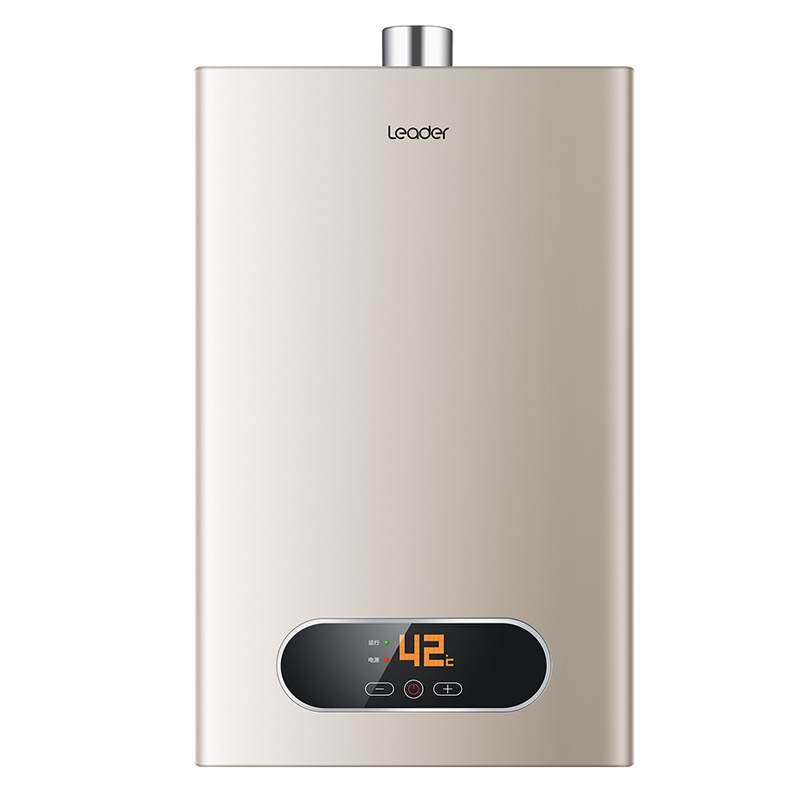 Leader 12升燃气热水器 海尔智家 水气双调恒温 智能分段燃烧 三重防冻 JSQ22-12LV(12T)