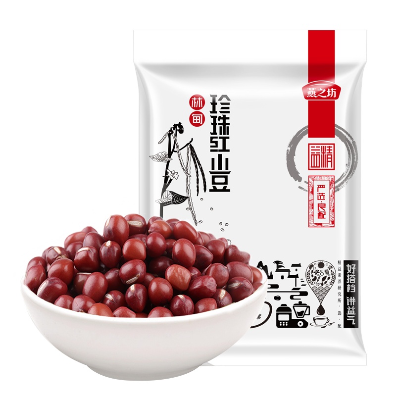 【10包装】燕之坊红小豆早餐粥材料五谷杂粮红豆粗粮