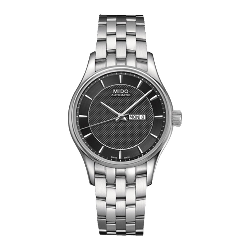 美度(MIDO)瑞士手表 布鲁纳系列全自动机械瑞士钢带女表M001.230.11.061.91