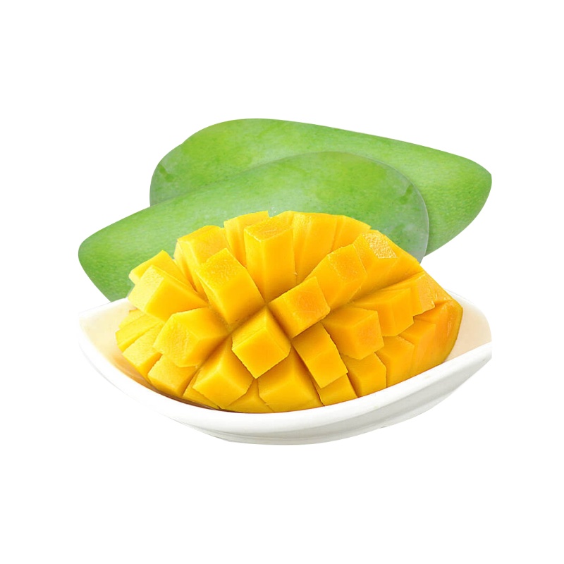 [西沛生鲜] 新鲜大青芒 当季 带箱3斤 大果 单果500g+ 整箱新鲜现摘热带时令水果甜心芒应季芒果