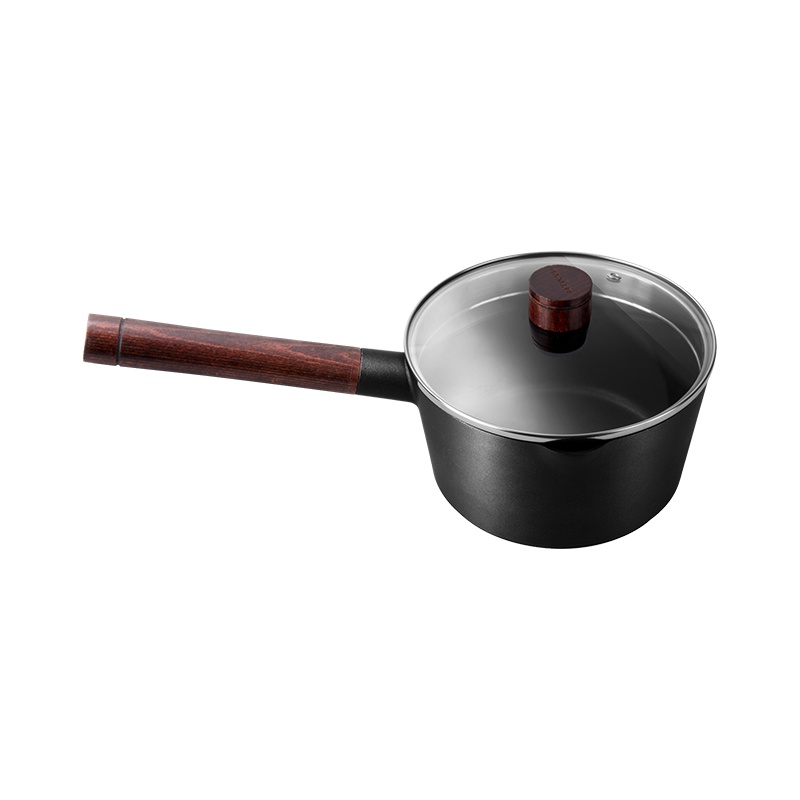 velosan德国摩卡晶钻古木奶锅不粘锅家用